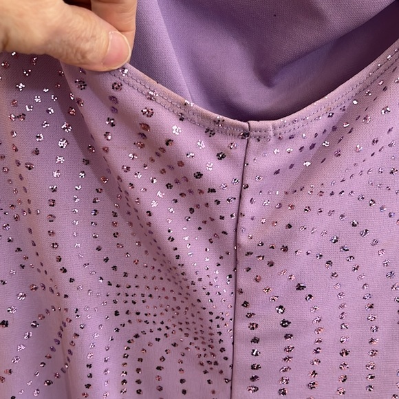 LOL one shoulder sparkle dress size 7/8 - Picture 8 of 11